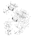 Handle Panel And Chute Assembly Diagram and Parts List for 31AE640F062  Yard Man Snow Blower